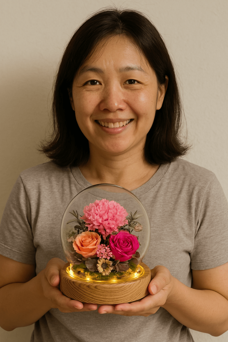 Carnation Blowball - Magenta - Flowers - Preserved Flowers & Fresh Flower Florist Gift Store