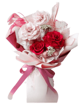 Charlotte Preserved Flower Bouquet - Flowers - Purple - Preserved Flowers & Fresh Flower Florist Gift Store