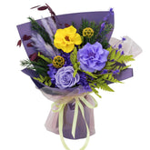 Viola Preserved Flower Bouquet - Flowers - Preserved Flowers & Fresh Flower Florist Gift Store