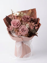 Yuna Preserved Flower Bouquet - Flowers - Blush - Preserved Flowers & Fresh Flower Florist Gift Store