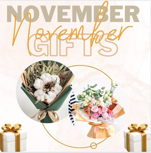 Popular Gifts To Give For November - Ana Hana Flower