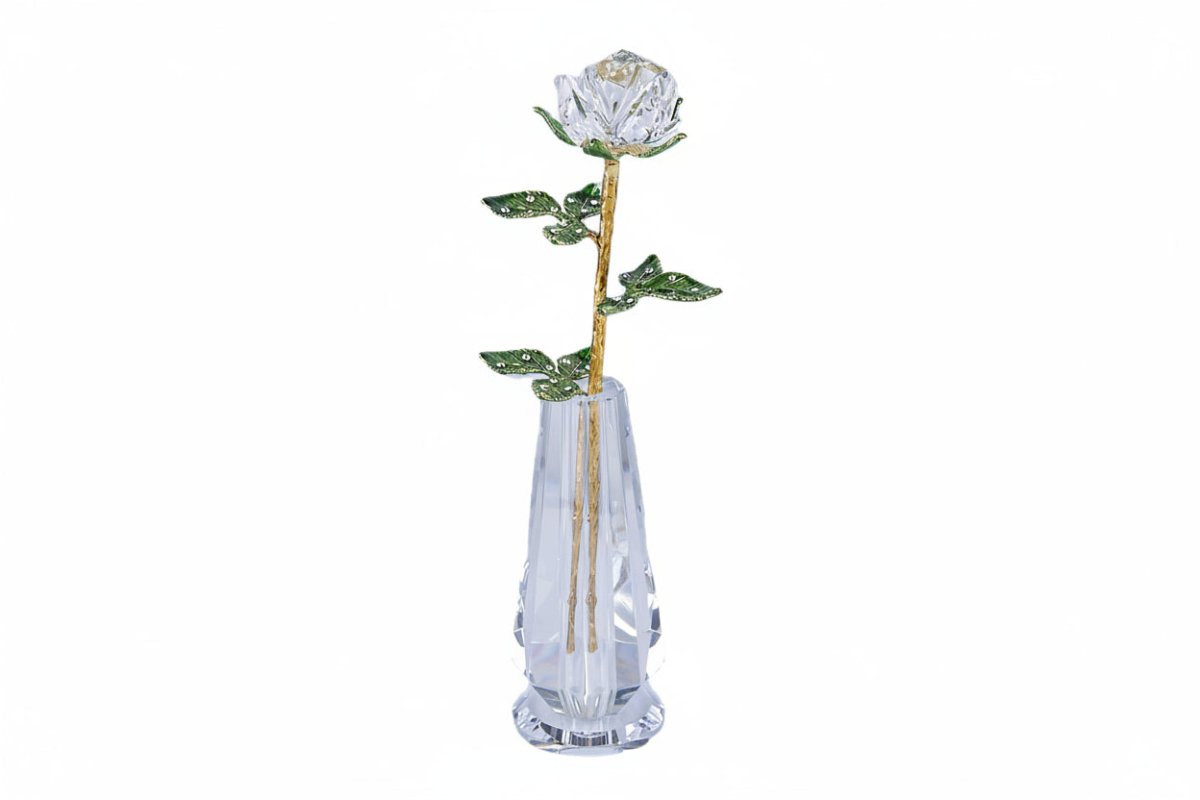 Crystal Rose - Flowers - blue - Preserved Flowers & Fresh Flower Florist Gift Store