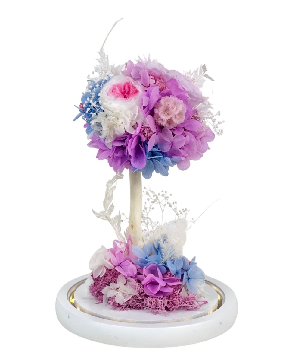 Haru Unicorn - Large Dome with box - Flowers - Preserved Flowers & Fresh Flower Florist Gift Store