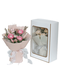 Tasha Preserved Flower Bouquet - Flowers - Pink - Preserved Flowers & Fresh Flower Florist Gift Store