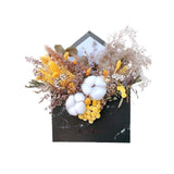 Black Marble Bloom Box - Preserved - Flower - Preserved Flowers & Fresh Flower Florist Gift Store
