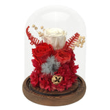 Aika Roses Dome - Red - Flower - Preserved Flowers & Fresh Flower Florist Gift Store