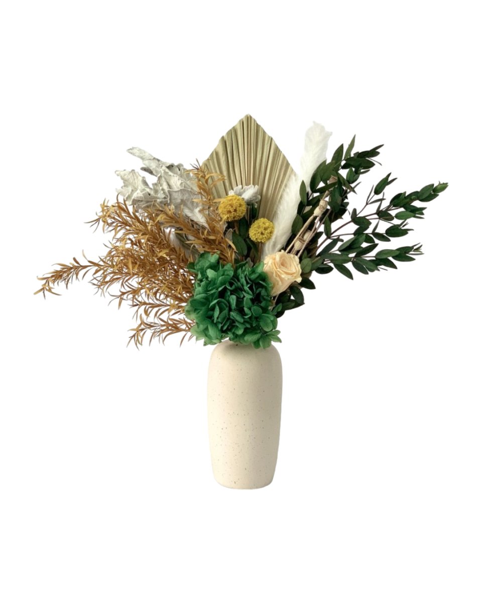 Kazuki, Green - Preserved Flower Arrangement - Flower - Preserved Flowers & Fresh Flower Florist Gift Store