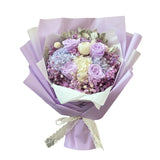 Periwinkle - Preserved Flower Bouquet - Flower - Standard - Preserved Flowers & Fresh Flower Florist Gift Store